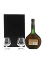 Janneau VSOP Grand Armagnac Glass Pack Bottled 1980s 68cl / 40%