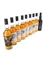 Game Of Thrones Whiskies Set Cardhu, Clynelish, Dalwhinnie, Glendullan, Lagavulin, Mortlach, Oban, Royal Lochnagar & Talisker 9 x 70cl