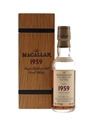 Macallan 1959 43 Year Old Fine & Rare Collection Bottled 2002 - Cask No.360 5cl / 46.7%