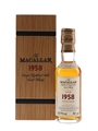 Macallan 1958 43 Year Old Fine & Rare Collection Bottled 2002 - Cask No.2682 5cl / 52.9%