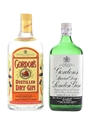 Gordon's Dry Gin & Gordon's Special Dry London Gin Bottled 1970s 100cl & 75.7cl / 40%