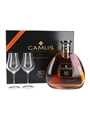 Camus XO Elegance - Living Tradition Gift Set - With Two Tasting Glasses 70cl / 40%