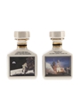 Pointers Ceramic Decanters NASA 2 x 5cl