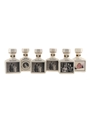 Pointers Ceramic Decanters Royal Family 6 x 5cl