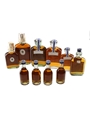 Assorted Cognacs Bottled 1950s-1970s - Courvoisier & Martell 10 x 5-15cl / 40%