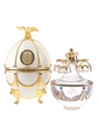 Faberge Art's Applied Craft Imperial Vodka White Faberge Egg 70cl / 40%
