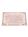 Prohibition Medicinal Liquor Prescription, Dated 1931  