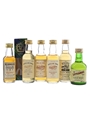 Assorted Single Malt Scotch Whisky Bladnoch, Dallas Dhu, Glen Mhor and Littlemill 6 x 5cl