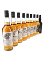Game Of Thrones Whiskies Set Cardhu, Clynelish, Dalwhinnie, Glendullan, Lagavulin, Mortlach, Oban, Royal Lochnagar & Talisker 9 x 70cl