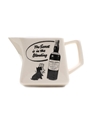 Black & White Water Jug Number 5 In A Series Of 8 Large