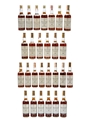 Macallan 1960-1986 Vintage Vertical  27 x 70cl-75cl