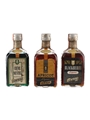 Cointreau Apricot, Creme De Menthe & Blackberry Bottled 1950s 3 x 37.5cl