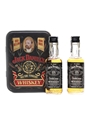 Jack Daniel's Old No.7 Old Time Tennessee Whiskey - Bottled 1970s 2 x 5cl / 44.5%