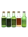 Assorted Single malts  5 x 5cl