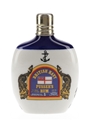 Pusser's Navy Rum Ceramic Hip Flask Bottled 1970s-1980s 20cl / 54.5%