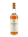 Macallan 7 Year Old Bottled 1990s - Maxxium Italia 70cl / 40%
