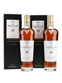 Macallan 18 year Old Sherry Oak 2022 Release & 2023 Release 2 x 70cl / 43%