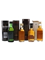 Assorted Single Malt Scotch Whisky Macallan 10 Year Old, Glenmorangie 18 Year Old, Glenfiddich 12 Year Old & Highland Park 12 Year Old 4 x 5cl