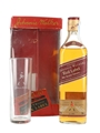 Johnnie Walker Red Label Gift Box With A Glass Bottled 1990s 70cl / 40%