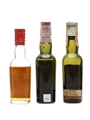 3 x Blended Scotch Whisky Miniatures 
