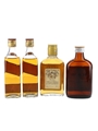 Bell's Extra Special, Johnnie Walker Red Label & Haig gold Label Bottled 1970s 4 x 18.9cl / 40%