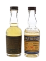 Chartreuse Green & Yellow Bottled 1950s-1960s 2 x 3cl