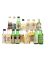 Assorted Single Malt Scotch Whisky Bottled 1980s-1990s 16 x 5cl