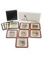 Johnnie Walker Coasters  10 x 10.5cm x 10.5cm