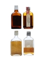 4 x Blended Scotch Whisky Miniatures 
