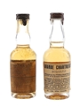 Chartreuse Yellow Voiron Bottled 1951-1956 & 1956-1964 2 x 5cl / 43%