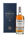 Benriach 21 Year Old Four Cask Matured Bottled 2023 70cl / 46%