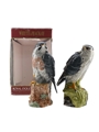 Beneagles Merlin & Falcon Decanter Whyte & Mackay's Bottled 1980s - Royal Doulton 2 x 20cl / 40%
