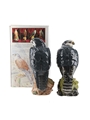 Beneagles Merlin & Falcon Decanter Whyte & Mackay's Bottled 1980s - Royal Doulton 2 x 20cl / 40%