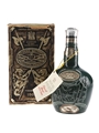 Royal Salute 21 Year Old Bottled 1970s - Green Spode Ceramic Decanter 75.7cl / 40%