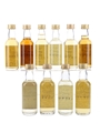 Master of Malt Miniatures Ardbeg, Caol Ila, Imperial & Port Ellen 10 x 5cl / 43%