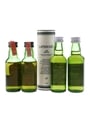Lagavulin 16 & Laphroaig 10 Bottled 1980s-1990s 4 x 5cl / 41.5%