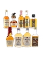 Assorted American Kentucky Bourbon  9 x 5cl