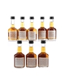George Dickel, IW Harper, Old Charter, Old Fitzgerald & WL Weller  8 x 5cl