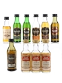 Assorted Single Malt Scotch Whisky Blair Athol, Glenfiddich & Glenrothes 10 x 5cl