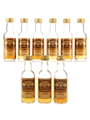 Connoisseurs Choice Miniatures Bottled 1980s - Gordon & MacPhail 9 x 5cl / 40%