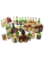 Assorted Blended Whisky  34 x 5cl & 1 x 1cl / 40%