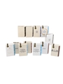 Rutherford's Ceramic Decanters Montrose Potteries - Ceramic Book Miniatures 12 x 5cl