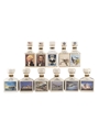 Pointer's Ceramic Decanters  5 x 10cl & 6 x 5cl / 40%