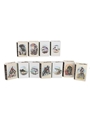 Rutherford's Ceramic Decanters Montrose Potteries - Ceramic Book Miniatures 11 x 5cl