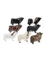 Rutherford's Ceramic Bull Decanters  7 x 5cl / 40%