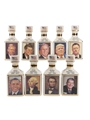Pointers Ceramic Decanters Presidents of the United States of America 9 x 10cl / 40%