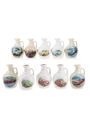 Rutherford's Ceramic Decanters Montrose Potteries 10 x 5cl / 40%