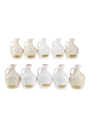 Rutherford's Ceramic Decanters Montrose Potteries 10 x 5cl / 40%