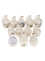 Rutherford's Ceramic Decanters Montrose Potteries 12 x 5cl / 40%