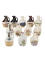 Rutherford's Ceramic Decanters Montrose Potteries 12 x 5cl / 40%